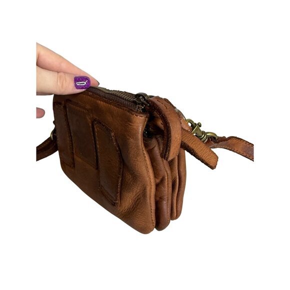 Harbour 2nd Brown Leather Luna Crossbody Bag - Picture 7 of 9